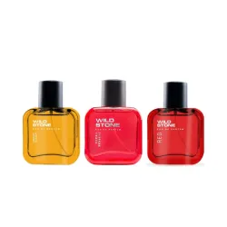 Wild Stone Night Rider, Red and Ultra Sensual Long Lasting Perfume for Men, Combo Pack of 3 (30ml each)