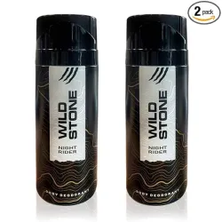 Wild Stone Night Rider Deodorant Pack (2 x 150ml)
