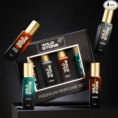 Image of Wild Stone Premium Perfume Gift Set for Men (4 x 20ml)