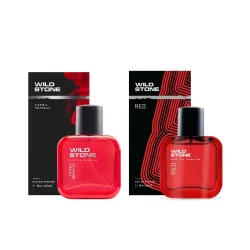 Wild Stone Red & Ultra Sensual Perfume For Men Combo (Pack Of 2 30ml Each)