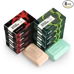 Wild Stone Soaps 8Pcs 100gm each