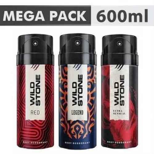 Image of Wild Stone Ultra Sensual Red +legend Deodorant Spray For Men Po3
