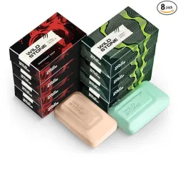 Wild Stone Ultra Sensual and Forest Spice Soaps for Bath (Po8* 100gm each)
