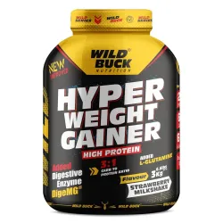 WILD BUCK Hyper Weight Gainer – 3kg Powder