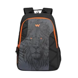 Wildcraft Animal Kingdom-Lion 3 Compartment Laptop Backpack 45L, Black1