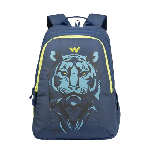 Image of Wildcraft Animal Kingdom-Tiger 3 Compartment Laptop Backpack 45L, Navy