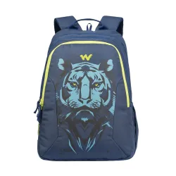 Wildcraft Animal Kingdom-Tiger 3 Compartment Laptop Backpack 45L, Navy