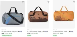 Wildcraft Duffle Bags upto 79% Discount