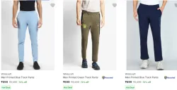 Wildcraft Mens Track Pants at Minimum 70% Discount