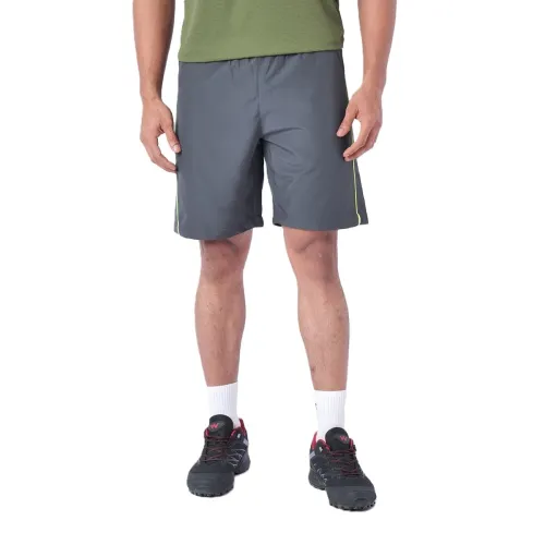 Image of Wildcraft Men’s Solid Regular Fit Shorts | Mid Waist with Adjustable Drawcord