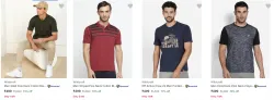 Wildcraft Mens T-Shirts at minimum 70% Discount