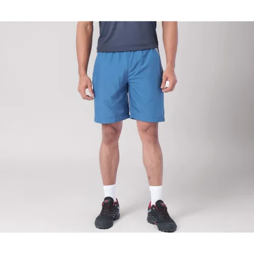 Image of Wildcraft Men’s Solid Regular Fit Shorts | Mid Waist with Adjustable Drawcord