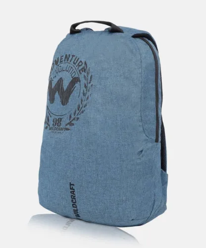 Image of Wildcraft Small 20 L Laptop Backpack Knight_Mel (Blue)
