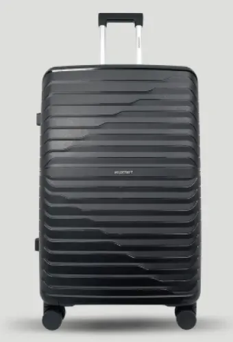 Image of Wildcraft Small Cabin Suitcase (55 cm) 8 Wheels - Argus - Black