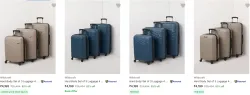 Wildcraft Suitcases Set of 3 starting @ ₹4199