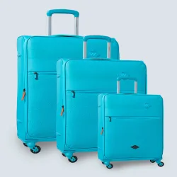 Wildcraft Unisex Dorado Set of 3 Soft Sided Suitcases