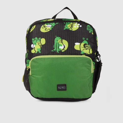 Image of Wildcraft Unisex Green & Black CHAMP 1 Monster Graphic Backpack