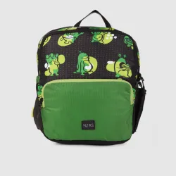 Wildcraft Unisex Green & Black CHAMP 1 Monster Graphic Backpack