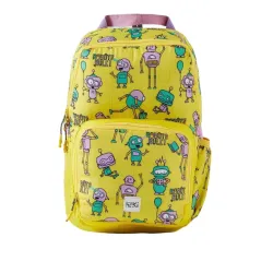 Wildcraft WIKI CHAMP 1 2 Compartment Backpack 11 L (Robot Yellow)