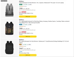 Click to enlarge WildHorn Laptop Backpack upto 90% Discount