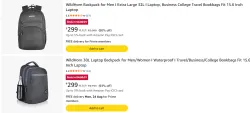 Wildhorn Laptop Backpacks Minimum 90% Discount