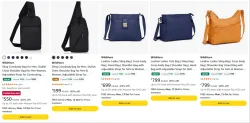 WildHorn Leather Sling Bag upto 90% Discount