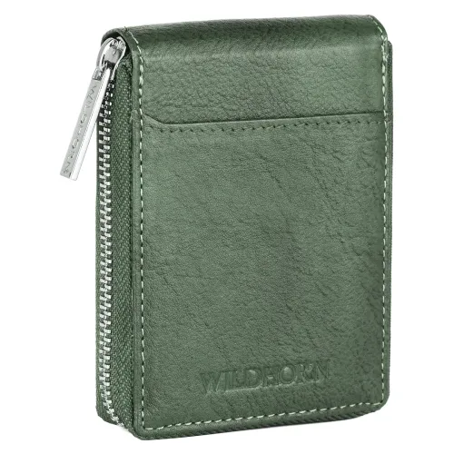 Image of WildHorn RFID Protected Leather Wallet