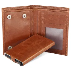 WildHorn RFID Protected Leather Wallet