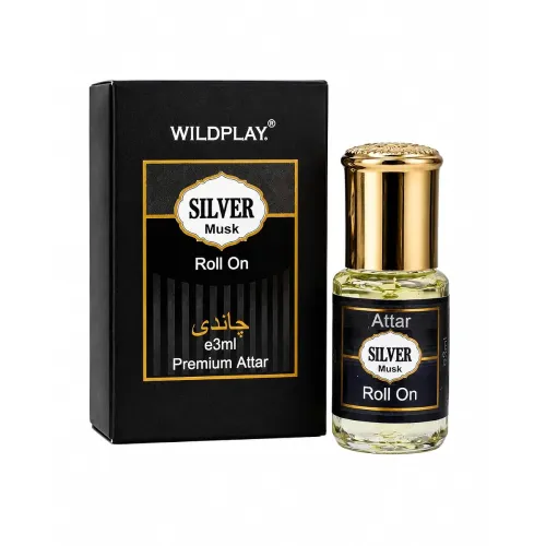 Image of Wildplay Silver Musk 3ml Roll-On Perfume