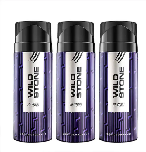 Image of Wild Stone beyond Deodorant Spray - For Men  (450 ml, Pack of 3)