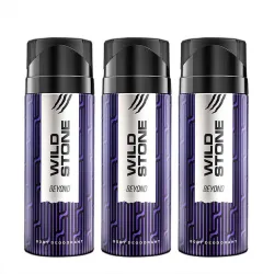 Wild Stone beyond Deodorant Spray - For Men  (450 ml, Pack of 3)
