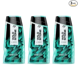 Wild Stone Edge Shower Gel Pack of 3 (200ml each)