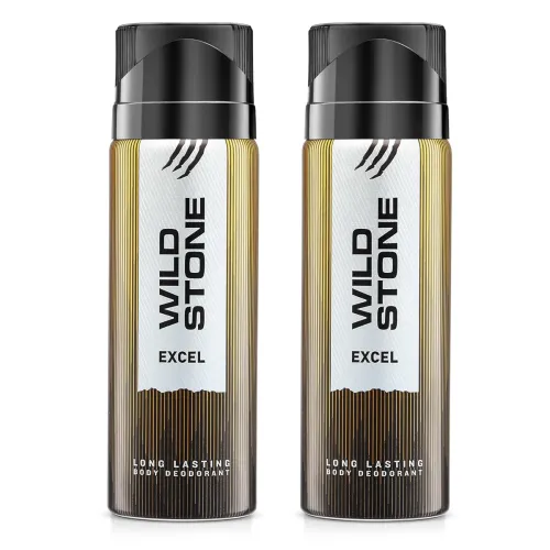 Image of Wild Stone Excel Deodorant for Men, Pack Of 2 (200ml Each)