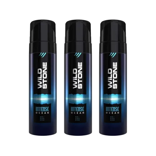 Image of Wild Stone Intense Ocean Deo – Pack of 3 (120ml Each)