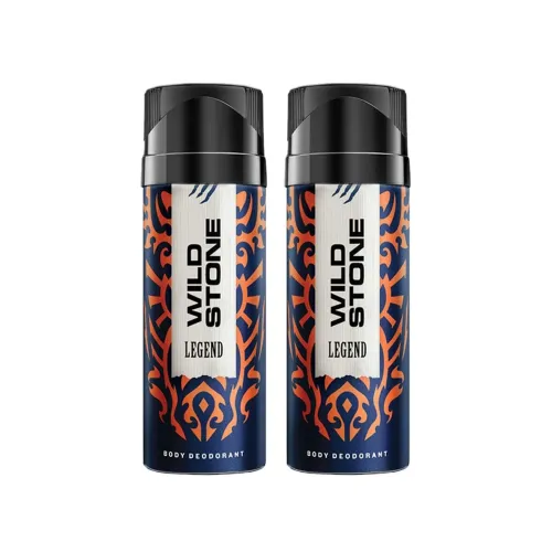 Image of Wild Stone Legend Long Lasting Deodorants 150Ml Each (Pack Of 2)