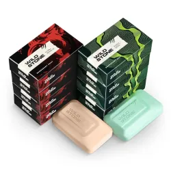 Wild Stone Ultra Sensual & Forest Spice Soaps Po8