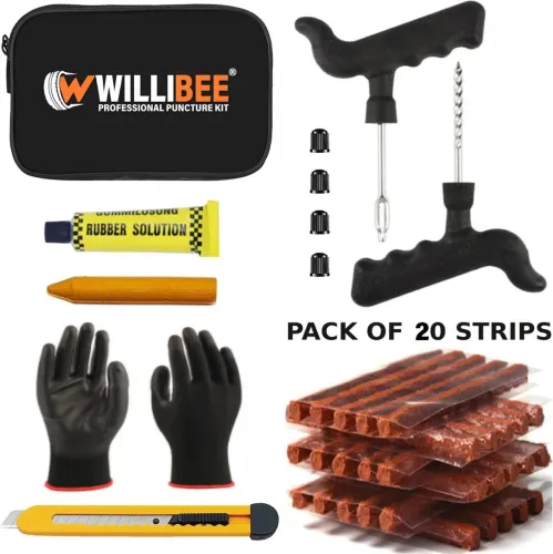Image of WILLIBEE 7 in 1 Universal Tubeless Tire Puncher Kit 