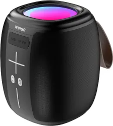 WINGS Upbeat 301 RGB Bluetooth Speaker 10W (Black)
