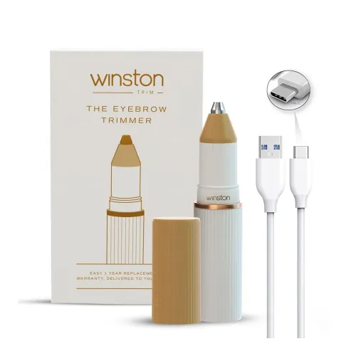 Image of Winston Rechargeable Electric Eyebrow Trimmer for Women - 90 Min | Multi-Grooming Trimmer for Eyebrow, Upper Lips and No