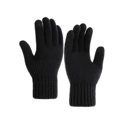 Winter Warm Woolen Knitted Hand Gloves & Winter Wear Set
