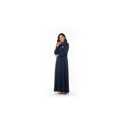 Winter Wear Woolen Nighty Dress Blue Polar Nighty Women