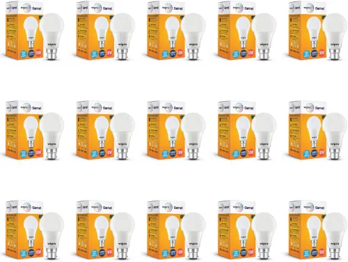 Image of Wipro 10W B22 LED Bulb Pack of 15