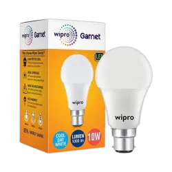 Wipro 10 W Basic Standard B22 LED Bulb (White)
