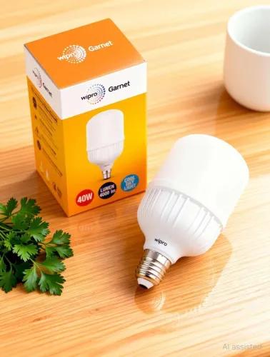 Image of Wipro 40 W Basic Standard B22 LED Bulb (White)
