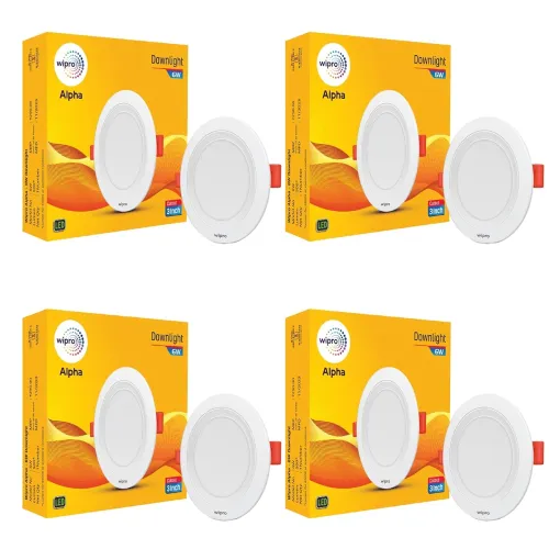 Image of Wipro 6W Alpha Downlight for Junction Box
