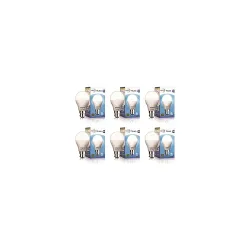 wipro 9W B22 LED White Bulb, Pack of 6 (