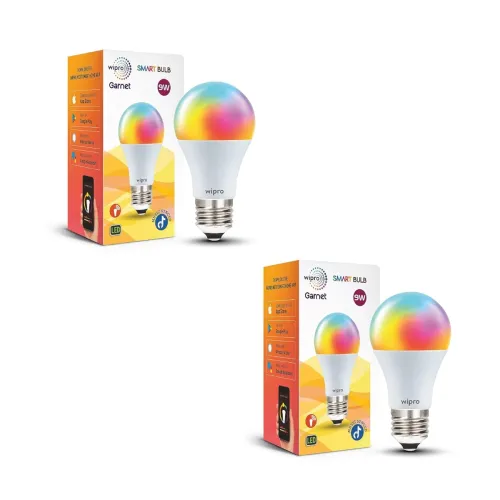 Image of Wipro 9W WiFi Smart LED Bulb (PO2)