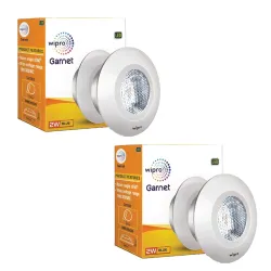 wipro Acrylonitrile Butadiene Styrene, Aluminium Garnet 2W LED Integrated Spotlight | Blue | Compact Design for Cabinets