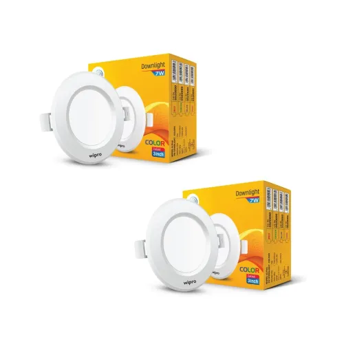 Image of wipro Alpha 7W Round Downlight