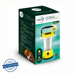 Wipro Coral Plus Rechargeable Solar LED Lantern
